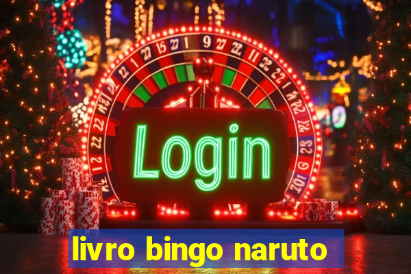 livro bingo naruto